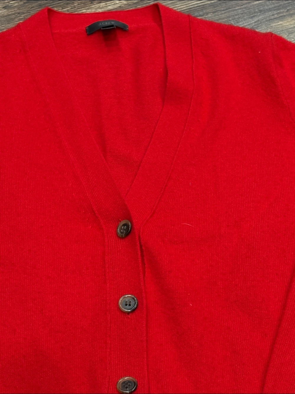J. Crew Wool/Cashmere Cardigan - Picture 3 of 5